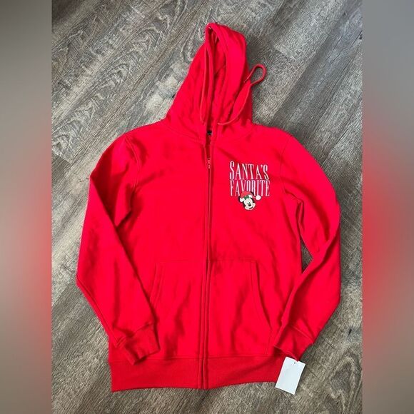 Disney's Mickey and Friends Santa's Favorite Hoodie -Size XS - Picture 1 of 8